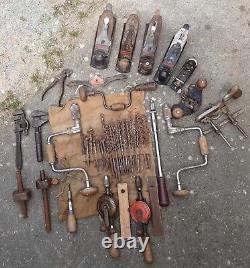 Antique woodworking tools