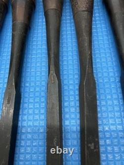 Aoi Yoshimune 15 Piece Chisel Set Woodworking Tools Used Condition