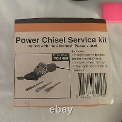 Arbortech Woodworking Power Chisel-used Works Well + 6 Chisels + Service Kit