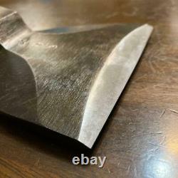Ashisuke blade 98mm japanese vintage woodworking carpentry tools chouna axe used