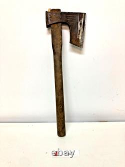 Axe Ono Hatchet Japanese vintage Carpentry Tool 12.5mm / 17.7 in (450mm) #0223A