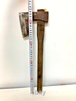 Axe Ono Hatchet Japanese vintage Carpentry Tool 12.5mm / 17.7 in (450mm) #0223A