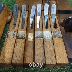 BIG Lots! JAPANESE style WOOD PLANE KANNA Bundle SET Rare