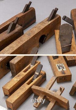 BIG Lots! JAPANESE style WOOD PLANE KANNA SET of 11 CB126