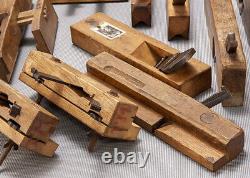 BIG Lots! JAPANESE style WOOD PLANE KANNA SET of 11 CB126