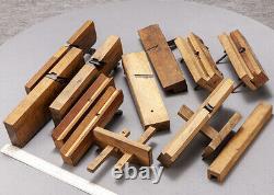 BIG Lots! JAPANESE style WOOD PLANE KANNA SET of 11 CB126