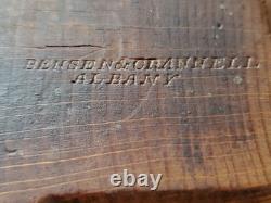 Beautiful Antique Bensen & Crannell Albany Screw Arm Woodworking Plow Plane