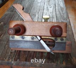 Beautiful Antique Bensen & Crannell Albany Screw Arm Woodworking Plow Plane