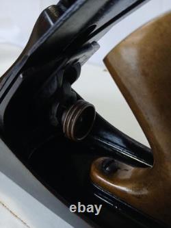 Bench Plane No 4 1/2 Vintage Woodworking Tool Brass Handles Antique Wood Plane