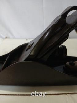 Bench Plane No 4 1/2 Vintage Woodworking Tool Brass Handles Antique Wood Plane