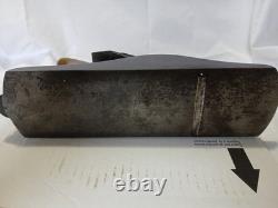 Bench Plane No 4 1/2 Vintage Woodworking Tool Brass Handles Antique Wood Plane
