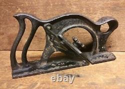 Birmingham Type Rabbet Plane Batwing Antique Woodworking Tool