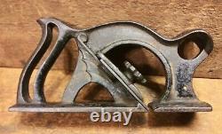 Birmingham Type Rabbet Plane Batwing Antique Woodworking Tool