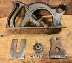 Birmingham Type Rabbet Plane Batwing Antique Woodworking Tool