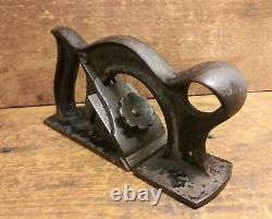 Birmingham Type Rabbet Plane Batwing Antique Woodworking Tool