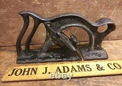 Birmingham Type Rabbet Plane Batwing Antique Woodworking Tool