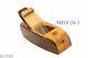 Boxwood rosewood fine shape LEON ROBBINS SMOOTHER carpenter woodworking plane