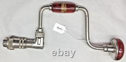 Brace & Bits, Craftsman Nice 10 Vtg. Woodworkers Auger Brace, & Auger Bits, USA