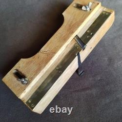 Brass Plane Antique Woodworking Tool Used Vintage Collectible