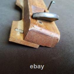 Brass Plane Antique Woodworking Tool Used Vintage Collectible