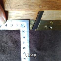 Brass Plane Antique Woodworking Tool Used Vintage Collectible