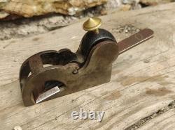 Bullnose Plane With Beech And Pond Iron