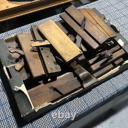 Bundle Job Lot Antique Profile Moulding Planes 28