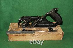 CLEAN USER Vintage CRAFTSMAN No78 Duplex Rabbet Woodworking Plane withBox Inv#BR78