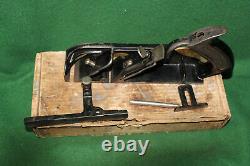 CLEAN USER Vintage CRAFTSMAN No78 Duplex Rabbet Woodworking Plane withBox Inv#BR78