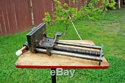 COLUMBIAN Woodworking Vise, 7'' Jaw Under Bench Quich Release, Cleveland, OHIO USA