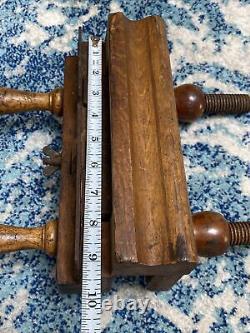 Cabinet Maker Woodworker Antique Wood Plough Plane Screw Arm Friedrich Ott 1913