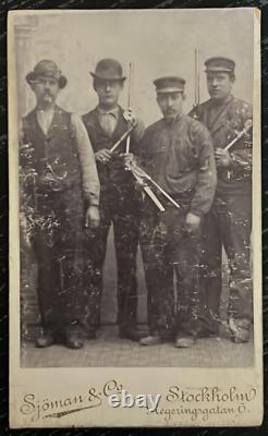 Cabinet Photo Occupational Handsome Carpenter Men with Woodworking Tools Sweden