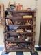 Cabinet of Rare Antique Woodworking Tools, All Tools and Cabinet Included