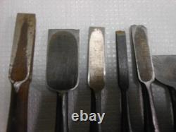 Carpentry Chisels 14-Piece Set Used Woodworking Hand Tools