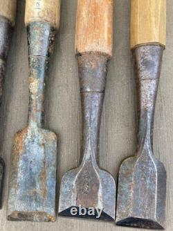 Chisel Nomi Assorted Bulk Set Carpentry Tools Woodworking Hand Tools Used