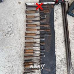 Chisel Nomi Set Woodworking Tools Vintage Hand Carver ForParts
