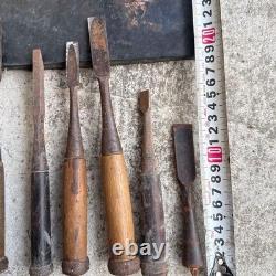 Chisel Nomi Set Woodworking Tools Vintage Hand Carver ForParts