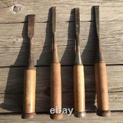 Chisel Nomi Woodworking Tool 4 Sets Old