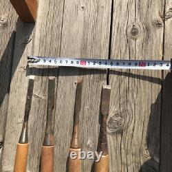 Chisel Nomi Woodworking Tool 4 Sets Old