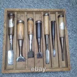 Chisel Nomi Woodworking Tool Ono. 458 7Piece Set