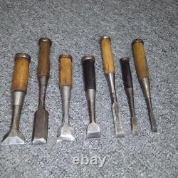 Chisel Nomi Woodworking Tool Ono. 458 7Piece Set