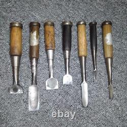 Chisel Nomi Woodworking Tool Ono. 458 7Piece Set