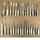 Chisel Nomi set of 30 Japanese Vintage Woodworking Tool Bulk Japan