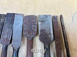 Chisel Set 11 Piece Carpentry Tools Assorted Chisels Bulk Selection Set