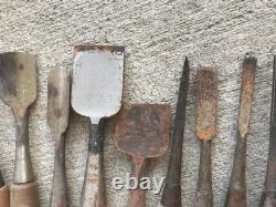 Chisel Set 16pc Woodworking Tools for Hand Carpentry Professional Grade C30