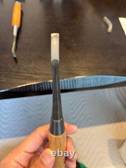 Chisel Set 2 Piece Hand Tool Woodworking Vintage High Carbon Steel Classic