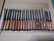 Chisel Set 21pc Woodworking Hand Tools with Sharp Blades Deluxe Quality
