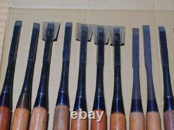 Chisel Set 21pc Woodworking Hand Tools with Sharp Blades Deluxe Quality