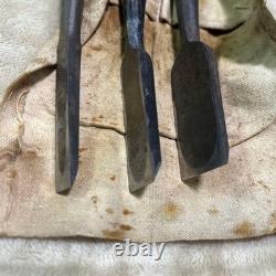 Chisel Set 3pc DIY Hand Tool Nomi Vintage Woodworking Tool