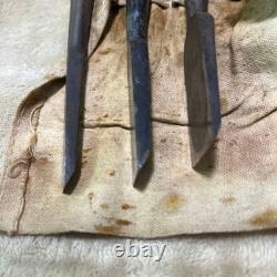 Chisel Set 3pc DIY Hand Tool Nomi Vintage Woodworking Tool
